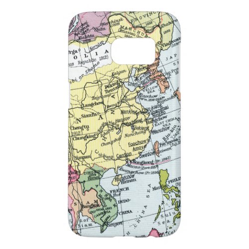 MAP EUROPE IN ASIA SAMSUNG GALAXY S7 CASE