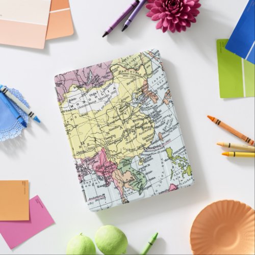 MAP EUROPE IN ASIA iPad SMART COVER