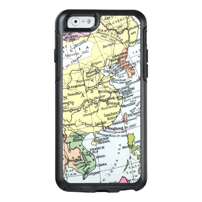 MAP: EUROPE IN ASIA OTTERBOX iPhone CASE (Back)