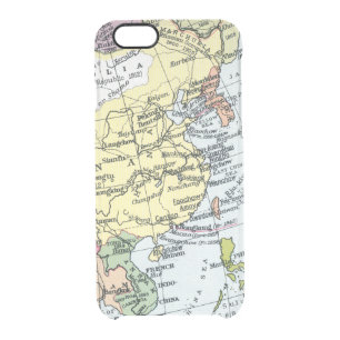 MAP: EUROPE IN ASIA CLEAR iPhone 6/6S CASE