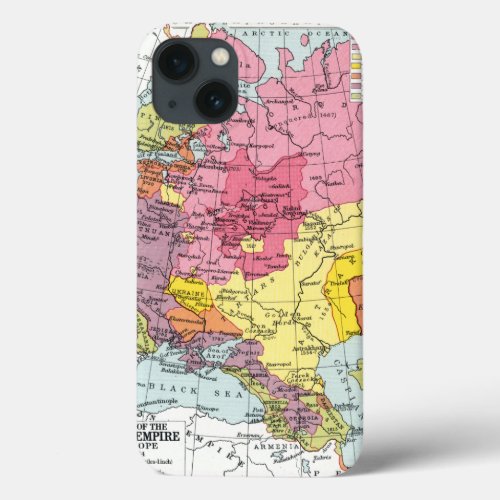 MAP EXPANSION OF RUSSIA iPhone 13 CASE
