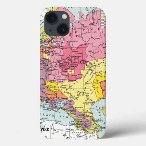 MAP EXPANSION OF RUSSIA iPhone 13 CASE