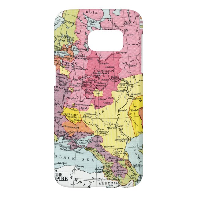 MAP: EXPANSION OF RUSSIA Case-Mate SAMSUNG GALAXY CASE (Back)