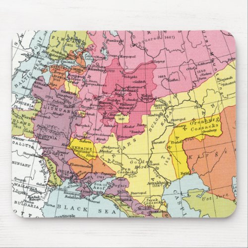 MAP EXPANSION OF RUSSIA MOUSE PAD