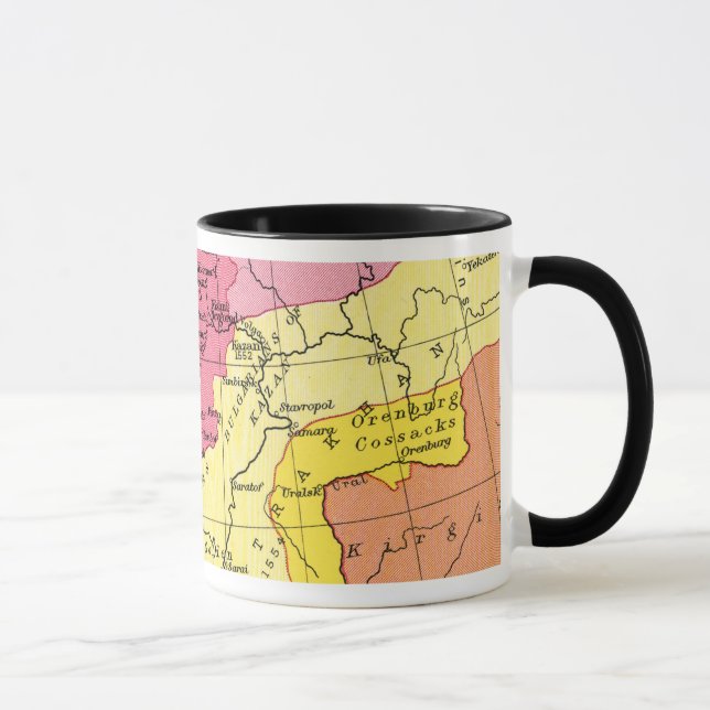 MAP: EXPANSION OF RUSSIA MUG (Right)