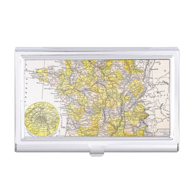 MAP: FRANCE BUSINESS CARD HOLDER (Front)