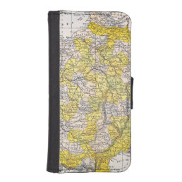 MAP: FRANCE WALLET PHONE CASE FOR iPhone SE/5/5s