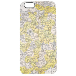 MAP: FRANCE CLEAR iPhone 6 PLUS CASE