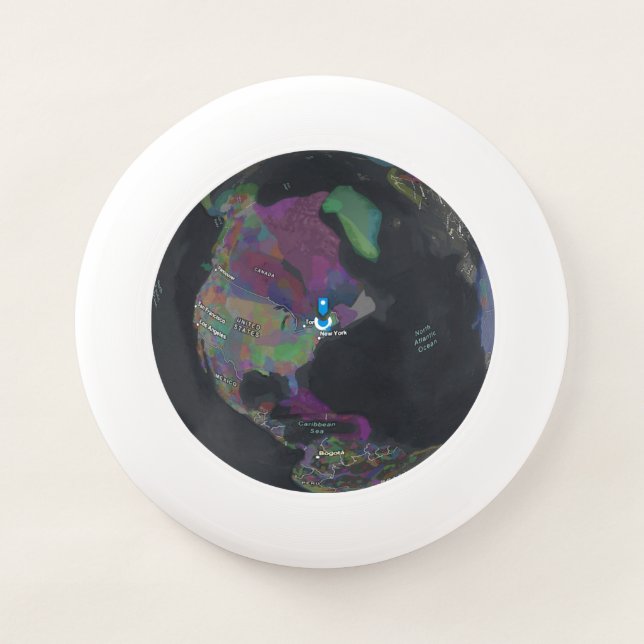 Map Frisbee (Front)