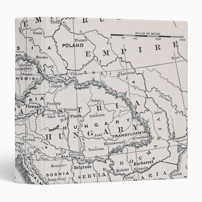 MAP: GERMANY AND AUSTRIA BINDER (Front/Spine)