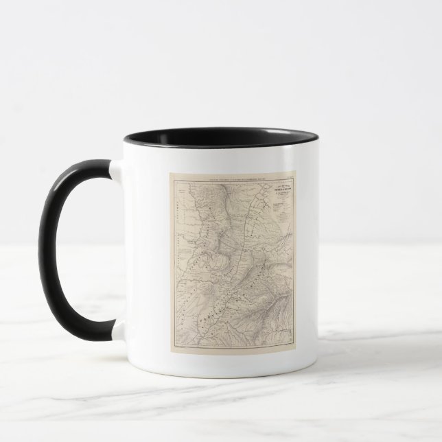 Map hist, Prov Missions, Jesuit institution Mug (Left)
