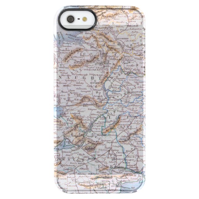 Map: Ireland, 1851 Uncommon iPhone Case (Back)