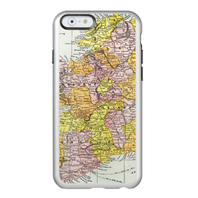 MAP: IRELAND, c1890 Incipio iPhone Case (Back)