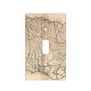 MAP: JAMAICA, 1755 2 LIGHT SWITCH COVER