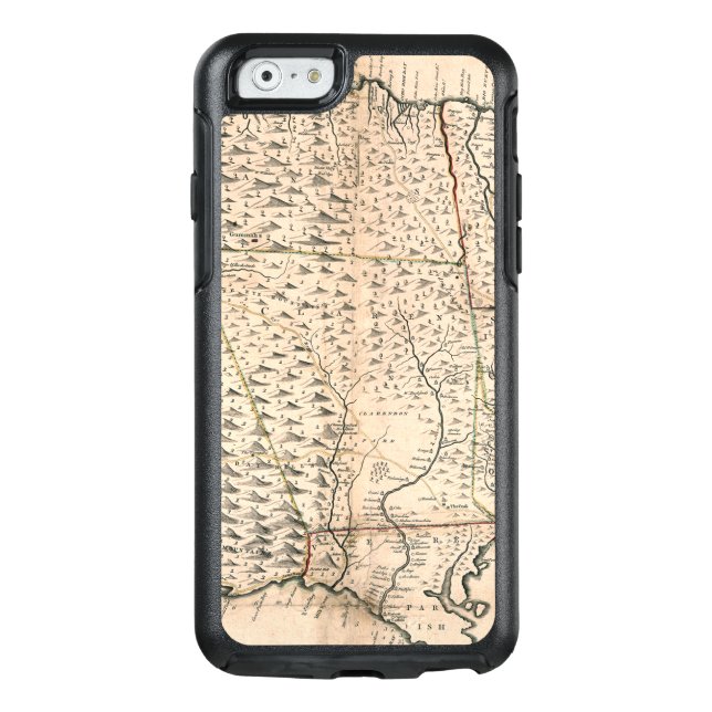 MAP: JAMAICA, 1755 2 OTTERBOX iPhone CASE (Back)