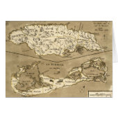 MAP: JAMAICA, 1767 (Front Horizontal)