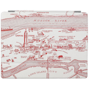 MAP: MANHATTAN, c1935 iPad Smart Cover