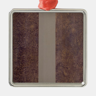 Map Metal Ornament