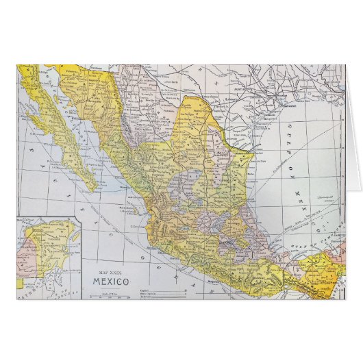 MAP: MEXICO CARDS (Front Horizontal)
