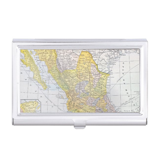 MAP: MEXICO CASE FOR BUSINESS CARDS (Front)