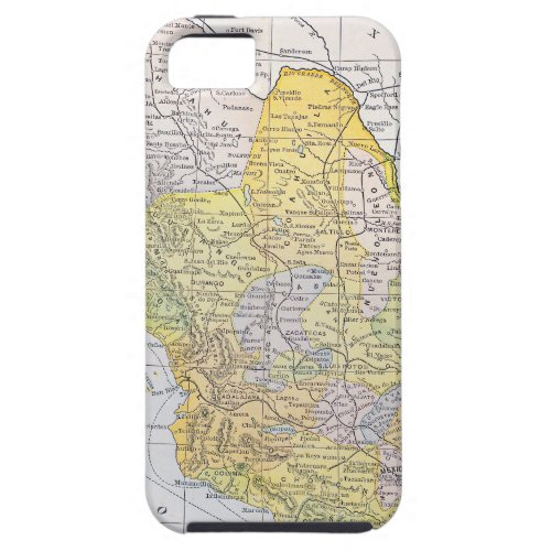 MAP MEXICO iPhone SE55s CASE