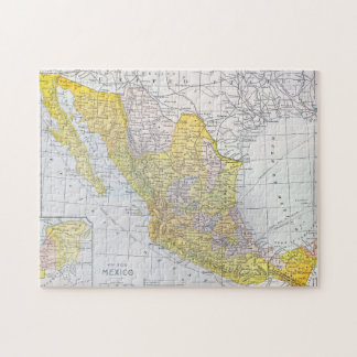 MAP: MEXICO JIGSAW PUZZLE