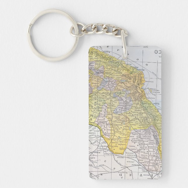 MAP: MEXICO KEYCHAIN (Front)