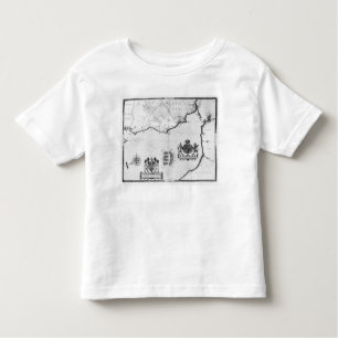 Map No.8 showing the route of the Armada fleet Toddler T-shirt