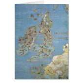 Map of 16th Century Britain & Northern France (Front)