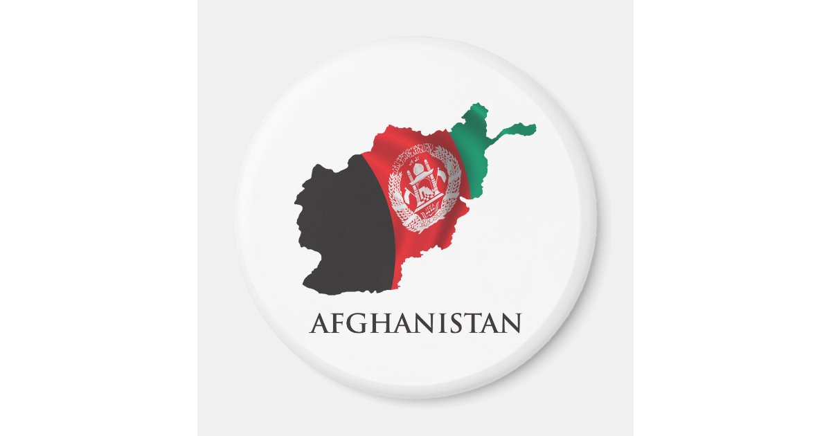 Map Of Afghanistan Magnet | Zazzle