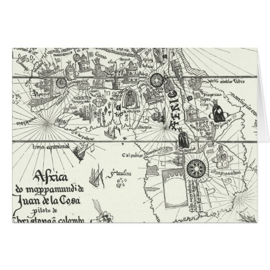 Map of Africa | 1500 Cards (Front Horizontal)