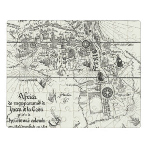 Map of Africa 1500 Jigsaw Puzzle