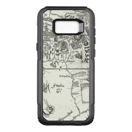 Map of Africa | 1500 OtterBox Commuter Samsung Galaxy S8+ Case