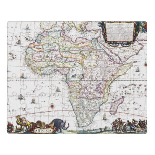 Map of Africa   1696 Jigsaw Puzzle