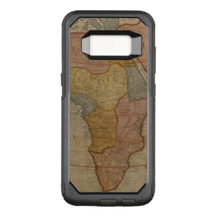 Map of Africa | 1700 OtterBox Commuter Samsung Galaxy S8 Case