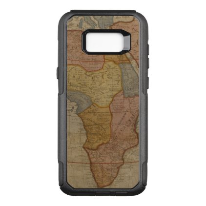 Map of Africa | 1700 OtterBox Commuter Samsung Galaxy S8+ Case