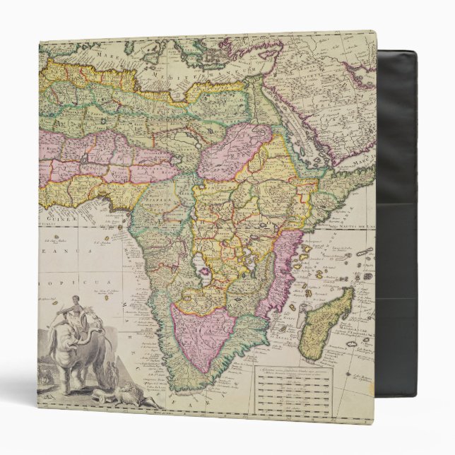 Map of Africa Binder (Front/Inside)
