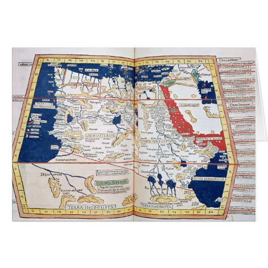Map of Africa Cards (Front Horizontal)
