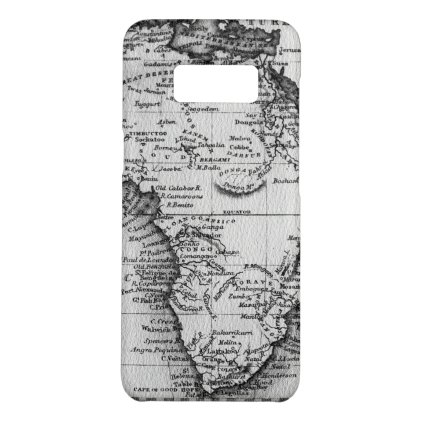 Map of Africa | Engraved by Thomas Stirling Case-Mate Samsung Galaxy S8 Case