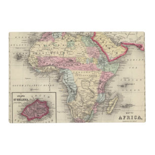 Map Of Africa Placemat