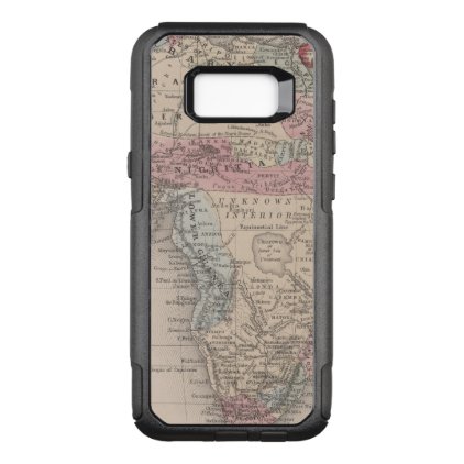 Map of Africa with St Helena OtterBox Commuter Samsung Galaxy S8+ Case