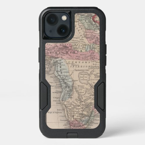 Map of Africa with St Helena iPhone 13 Case