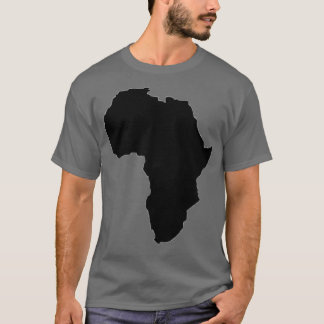 Map of African Continent 2 T-Shirt