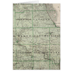 Map of Allamakee County