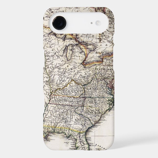 MAP OF AMERICA, 1809 Case-Mate SAMSUNG GALAXY CASE (Back)