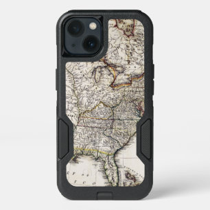 MAP OF AMERICA, 1809 iPhone 13 CASE