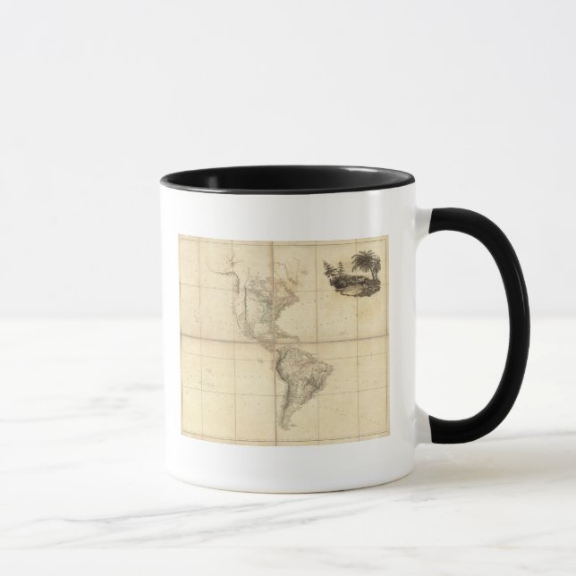 Map of America by A Arrowsmith Mug (Right)