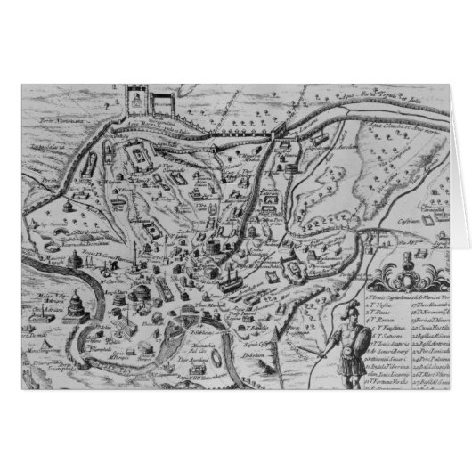 Map of Ancient Rome Cards (Front Horizontal)