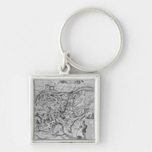 Map of Ancient Rome Keychain