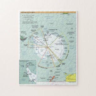 Map of Antarctica (2000) Jigsaw Puzzle